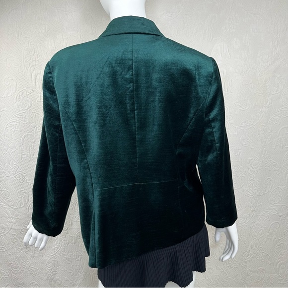 Chico’s 2 Washable Velvet Blazer Jacket - Picture 4 of 12